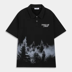 Áo Polo Local Brand Unisex Teelab Pine Forests Polo AP069